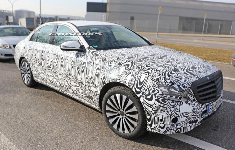 2017 Mercedes E-Class Sedan SpyPhoto