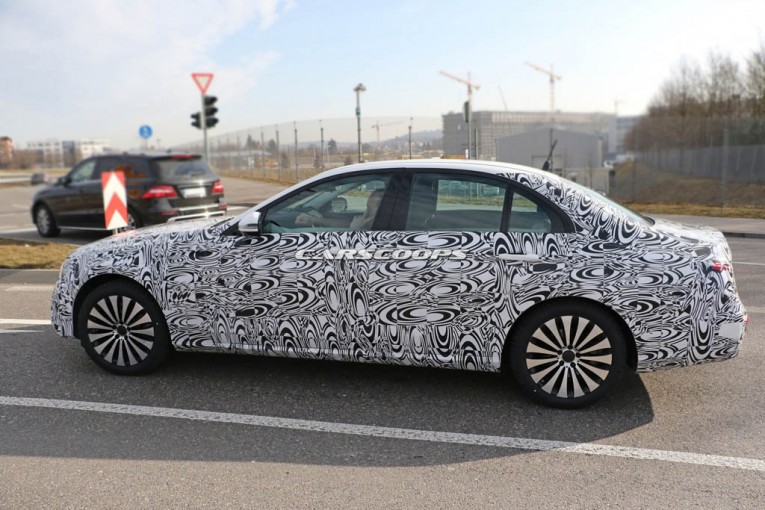 2017 Mercedes E-Class Sedan SpyPhoto