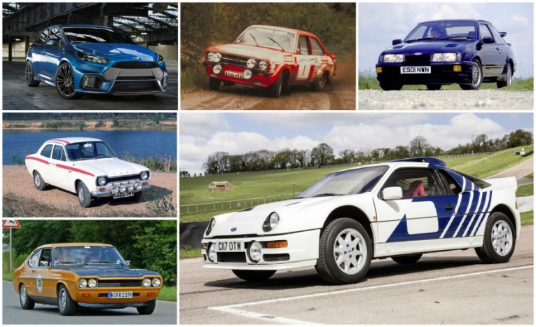 A Visual History of Every Ford RS Model