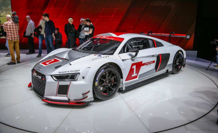 Audi R8 LMS racecar