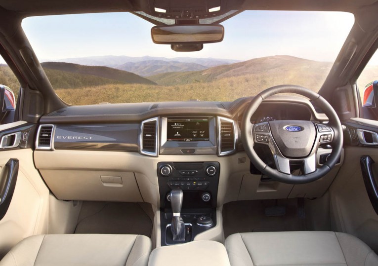 2015 Ford Everest Interior