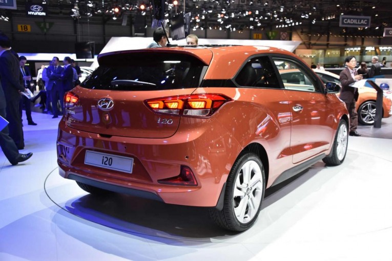 Hyundai i20 Coupe at 2015 Geneva Motor Show