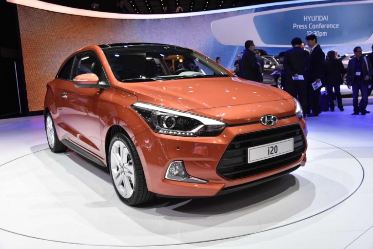 Hyundai i20 Coupe at 2015 Geneva Motor Show