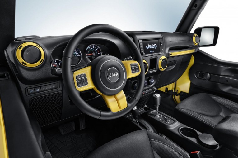 Jeep Wrangler Rubicon Rocks Star Interior