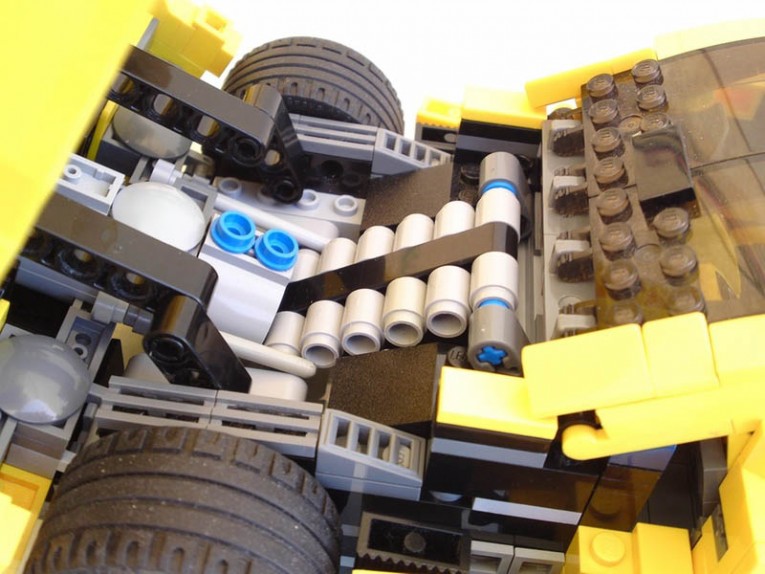 Lego Pagani Zonda Engine