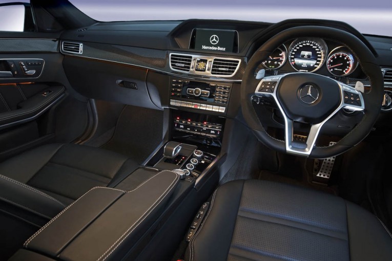 Mercedes E63 AMG S Interior