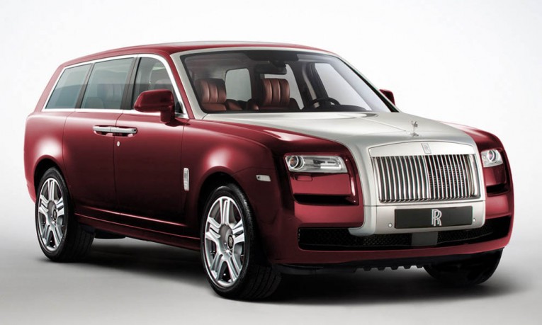 Rolls Royce SUV Rendered