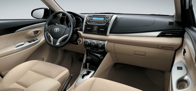 Toyota Yaris sedan 2014 Interior