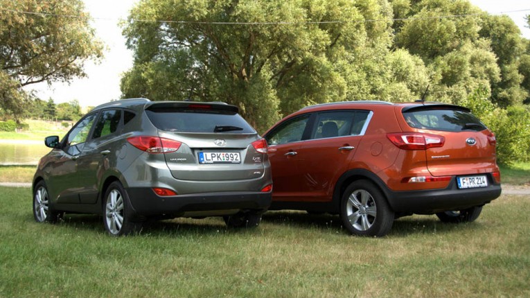 ix35 vs kia sportage