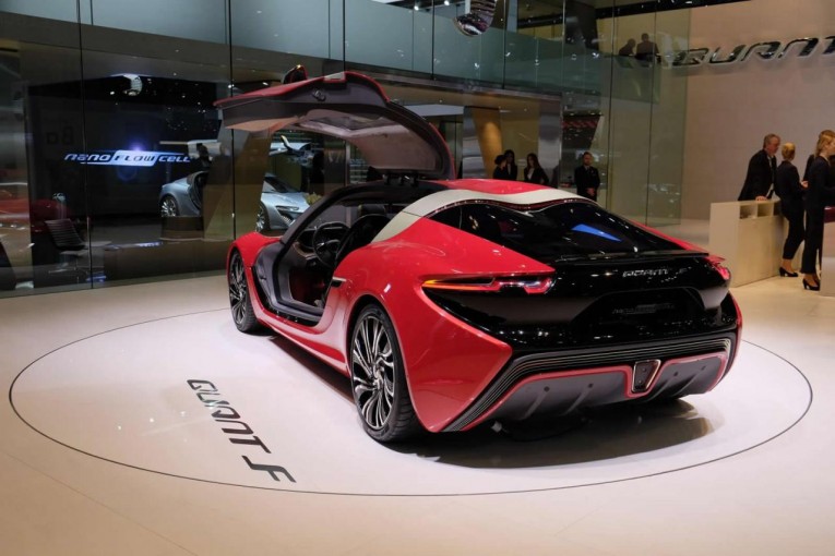 nanoFlowcell QUANT F at 2015 Geneva Motor Show