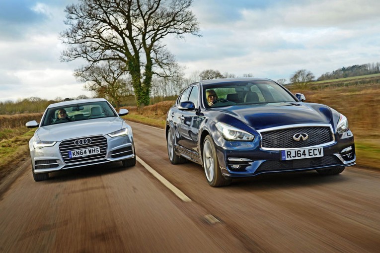 Infiniti Q70 vs Audi A6