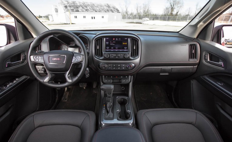 2015 GMC Canyon SLE Crew Cab Interior