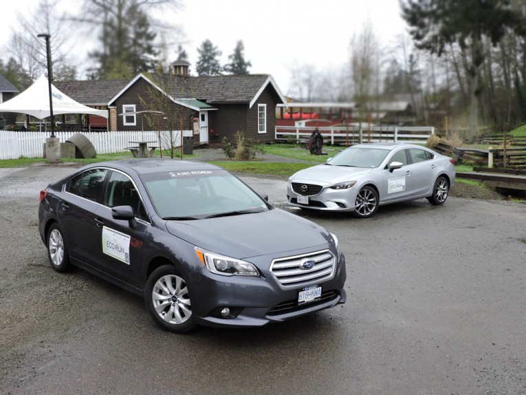 MAzda6 vs Subaru Legacy