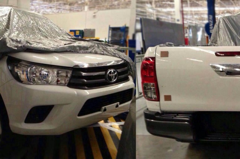 2015 Toyota Hilux leaked image