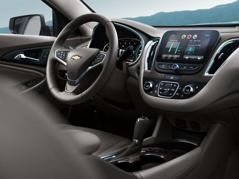 2016 Chevrolet Malibu interior