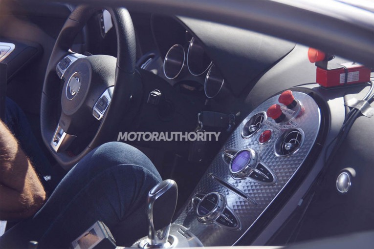 bugatti veyron successor spy shots