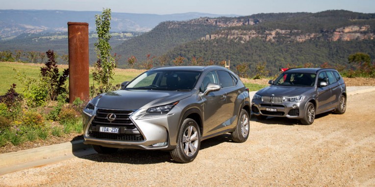 BMW X3 xDrive28i vs Lexus NX200t