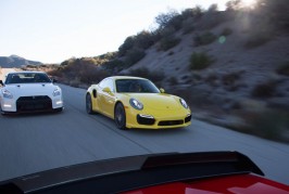 2015 Nissan GT-R NISMO and 2014 Porsche 911 Turbo S