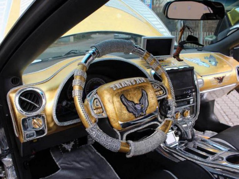Gold Pontiac Trans Am
