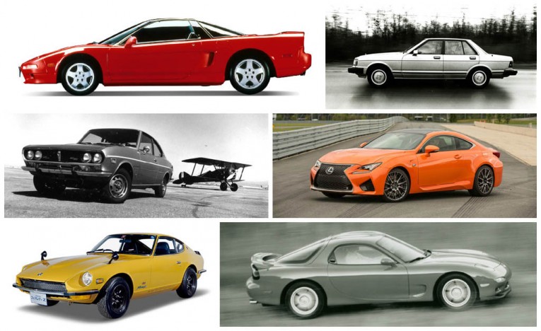 A Visual History of Japan’s Hottest Sports Cars