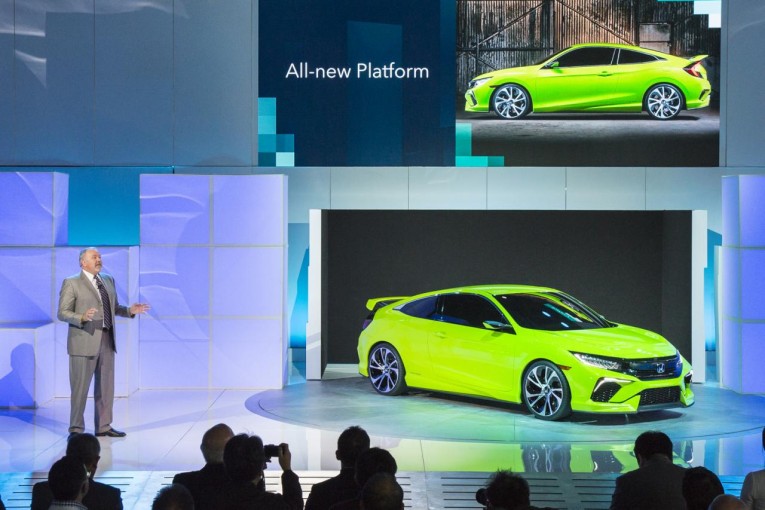 Honda Civic Concept at 2015 New York Auto Show