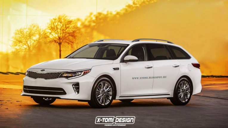 Kia Optima Wagon render X-Tomi Design