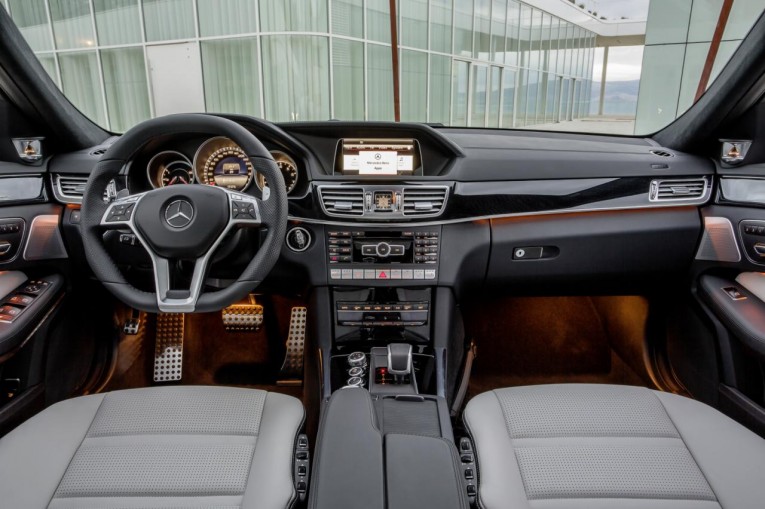 Mercedes E63 AMG S Estate interior