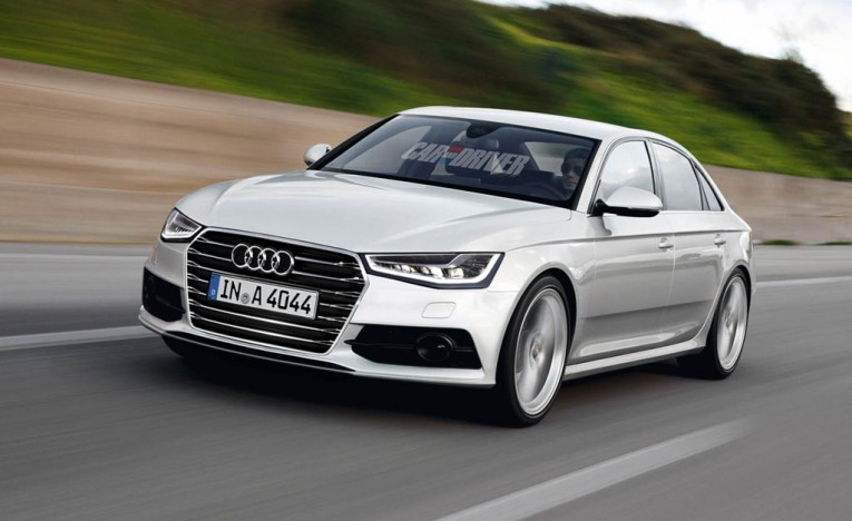 2015 Audi A4 TDI artists rendering