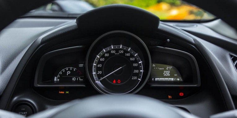 2015 Mazda CX-3 dashboard