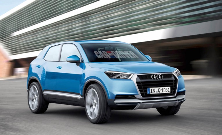 2016 Audi Q1 artists rendering