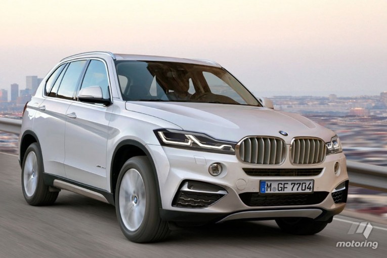 BMW X3 M Rendering