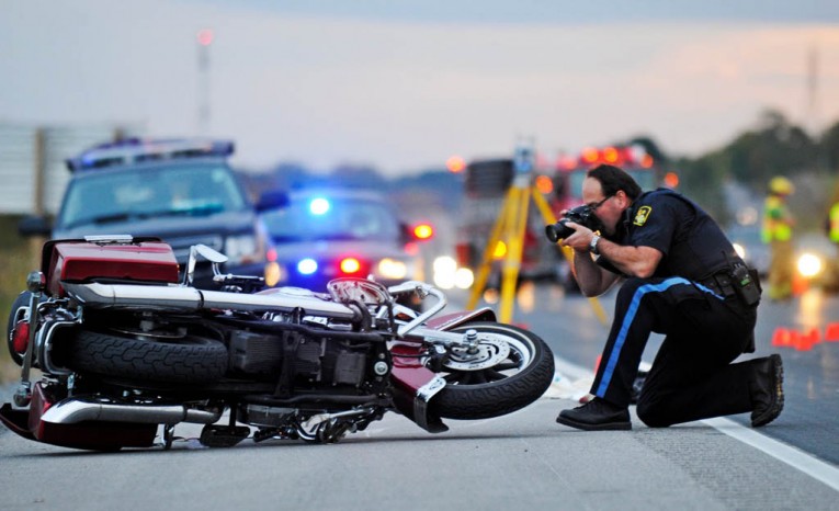 Motorcycle accident