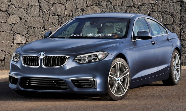 BMW 2-series gran coupe Photoshop
