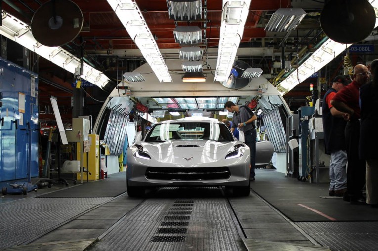 corvette plant