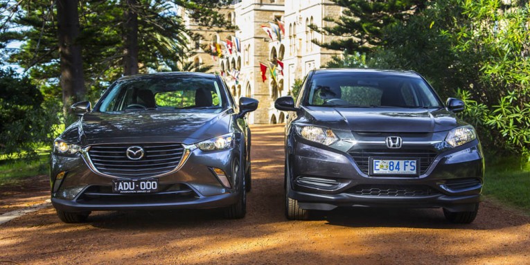 Honda HR-V vs. Mazda CX-3