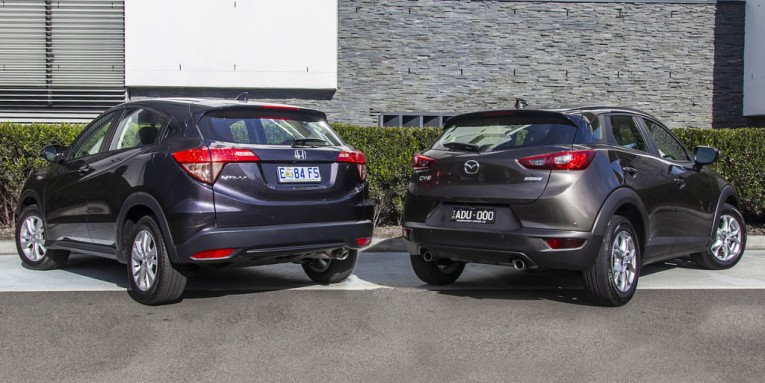 Honda HR-V vs. Mazda CX-3