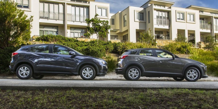 Honda HR-V vs. Mazda CX-3