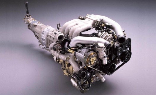 1993–1995 Mazda RX-7 1.3-liter twin-turbocharged rotary engine 