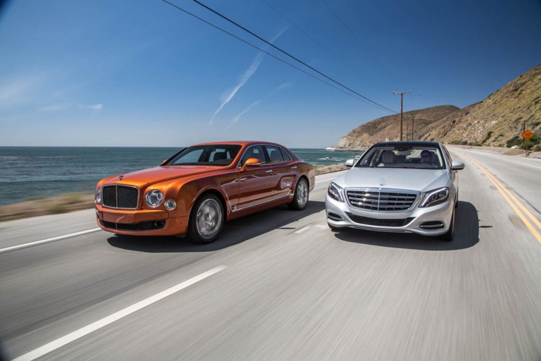 Bentley Mulsanne Speed vs Mercedes Maybach