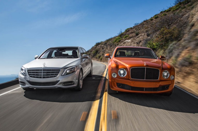 Bentley Mulsanne Speed vs Mercedes Maybach