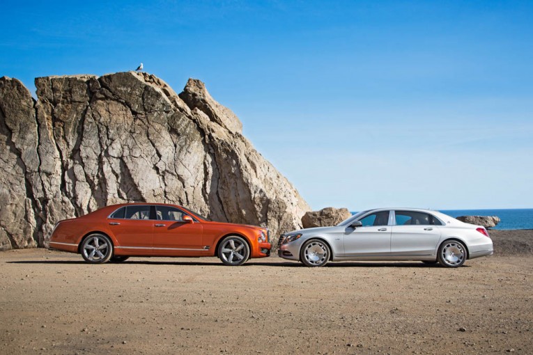 Bentley Mulsanne Speed vs Mercedes Maybach