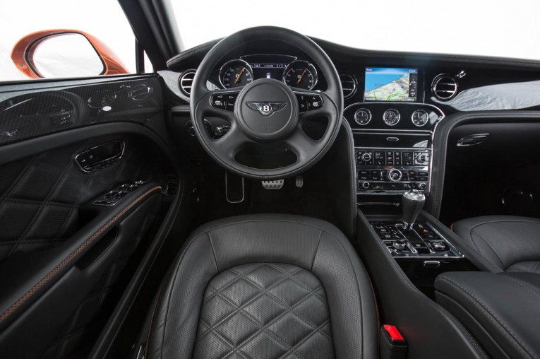 2015 Bentley Mulsanne Speed Cockpit