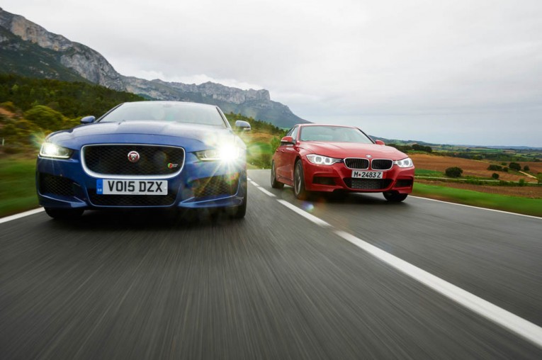 BMW 335i M Sport vs. jaguar XE S