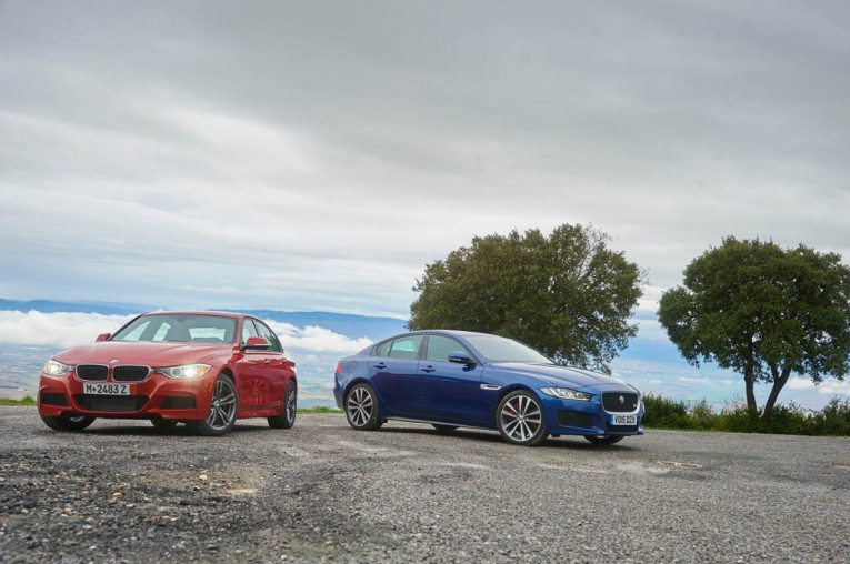 BMW 335i M Sport vs. jaguar XE S