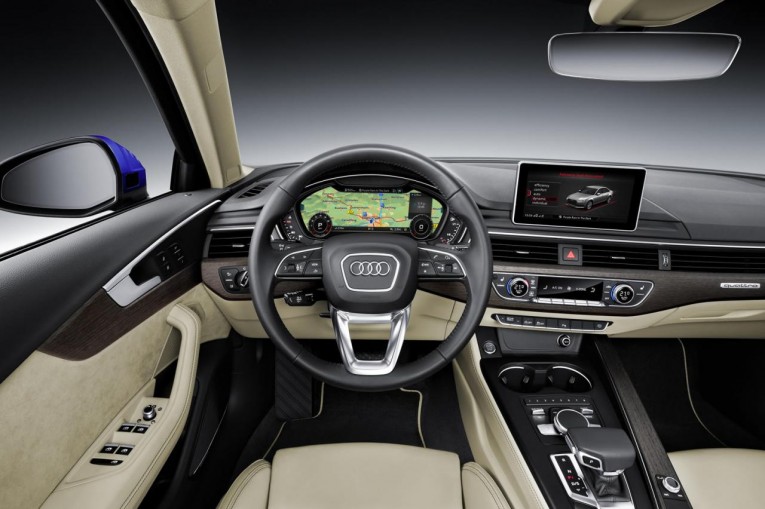 2016 Audi A4 Sedan dashboard