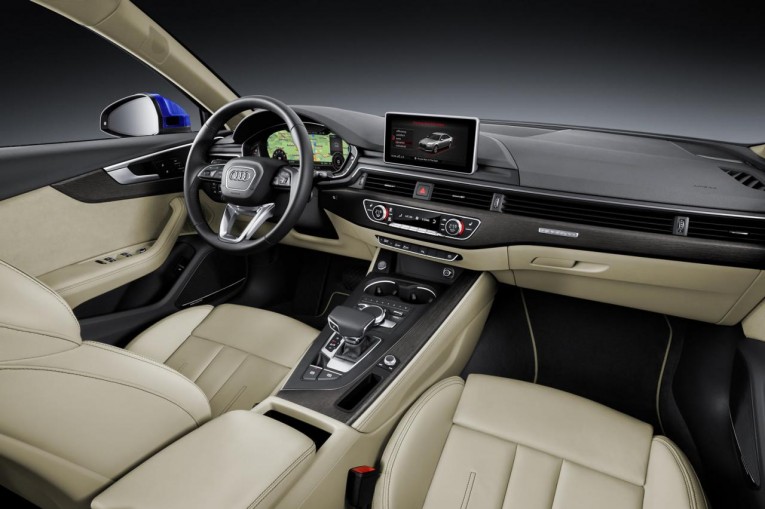 2016 Audi A4 Sedan interior