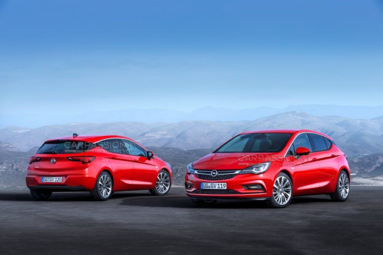 2016 Opel Astra Leaked Photo