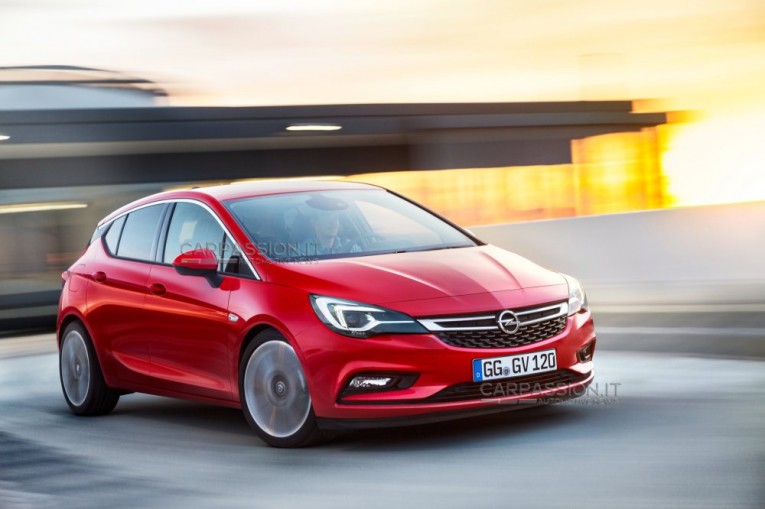 2016 Opel Astra Leaked Photo