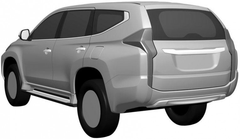 2016 Pajero Sport patent image