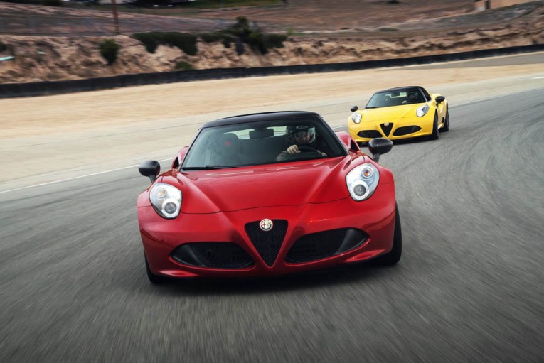 Alfa-Romeo 4C Spider 2015